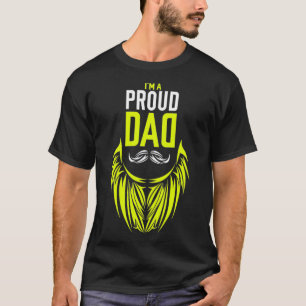 Camiseta Sou um pai orgulhoso com a Barba