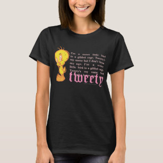 Camiseta "Sou Um Pássaro Doce"