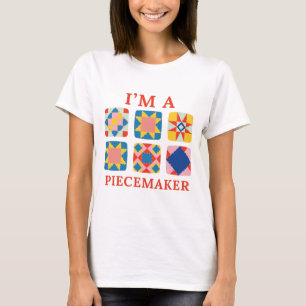 Camiseta  Sou um Piecemaker - Costureira Divertida