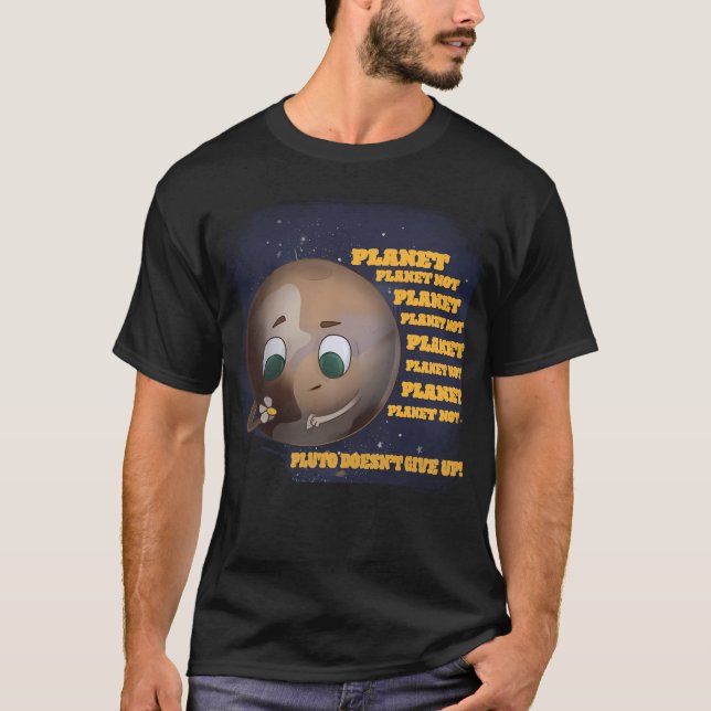 Camiseta Sou Um Plutão Planeta (Frente)