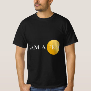 Camiseta SOU UM PRO Minimalista Motivacional