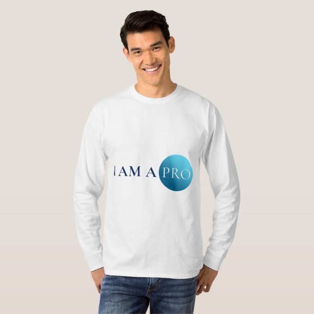 Camiseta SOU UM PROFISSIONAL | Empoderamento Minimalista (Frente Completa)