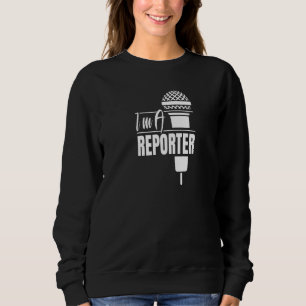 Camiseta Sou um Repórter Jornalista Membro da Imprensa Corr