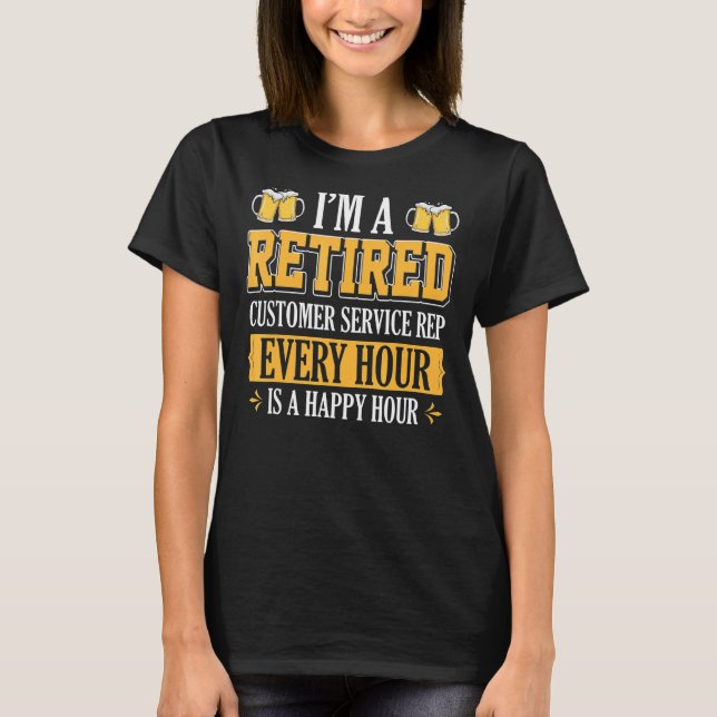 Camiseta Sou um representante de atendimento ao cliente apo (Frente)