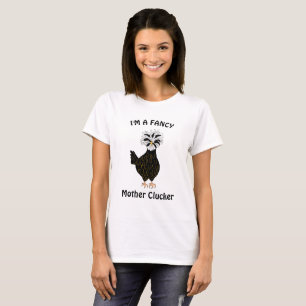 Camiseta Sou um Rico de Madre Clucker, engraçado humor de