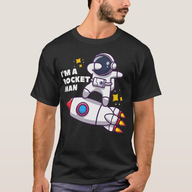 Camiseta Sou Um Rocketman (Frente)