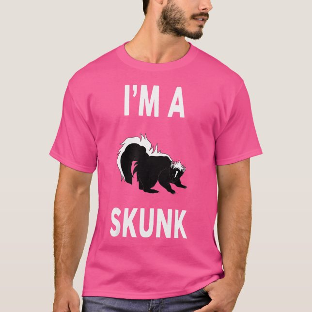 Camiseta Sou Um Skunk Engraçado (Frente)