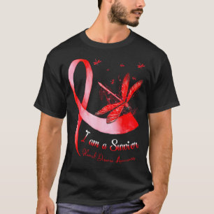 Camiseta Sou Um Sobrevivente Mês de Conscientização sobre D