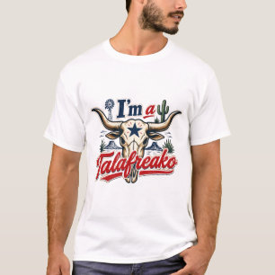 Camiseta Sou um Talafreako Talarico Por Texas