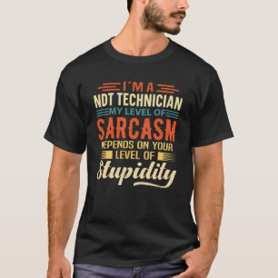 Camiseta Sou um técnico da Ndt