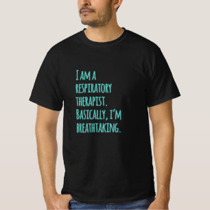 Camiseta Sou um terapeuta respiratório