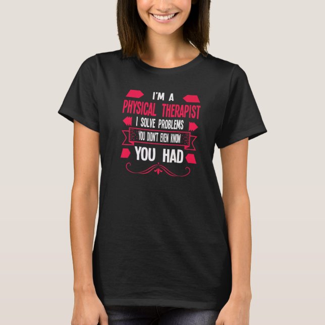 Camiseta Sou um Terapista Físico 1 (Frente)