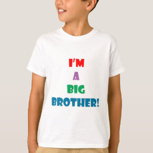 Camiseta Sou um texto para irmão mais velho