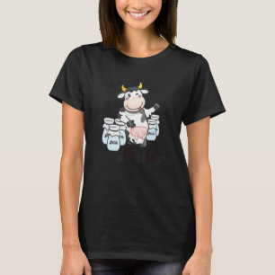 Camiseta Sou um tirador de tetas certificado Vaca Para ho
