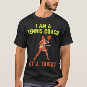Camiseta Sou Um Treinador De Tênis, Não Um Jogador De Tênis