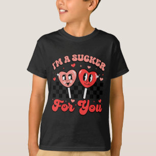 Camiseta Sou Um Trouxa Por Você Coração de Doce Groovy Retr