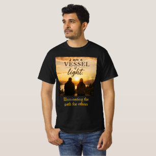 Camiseta Sou um Vaso de Luz