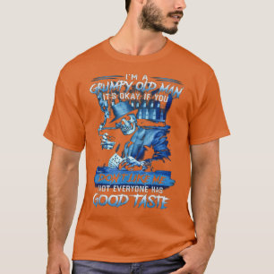 Camiseta Sou Um Velho Engraçado, Está Tudo Bem Se Você Gost