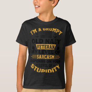 Camiseta Sou um velho marinheiro rabugento engraçado aposen