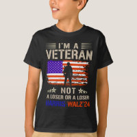 Sou um veterano, não um otário ou perdedor, anti-T