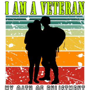 Camiseta Sou um Veterano Orgulhoso do Dia Veterano