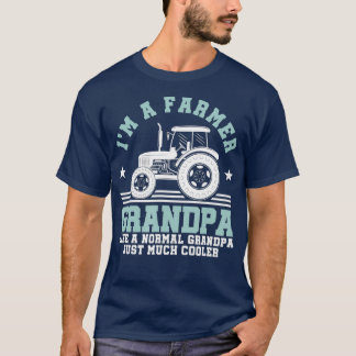 Camiseta Sou Um Vovô Farmante Como Um Agricultor Do Vovô No