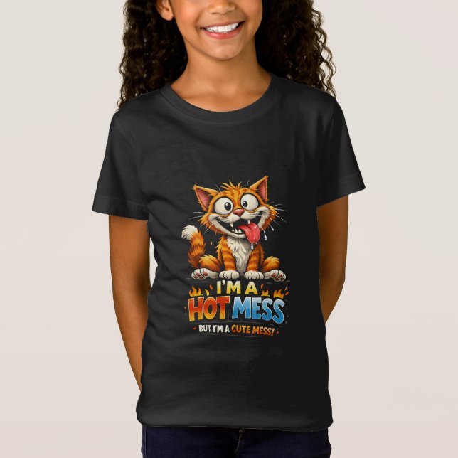 Camiseta Sou uma Bagunça Completa (Frente)