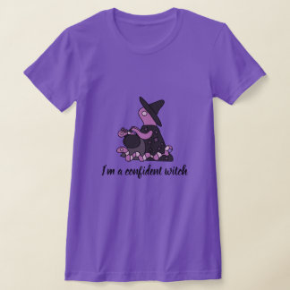 Camiseta Sou uma bruxa confiante