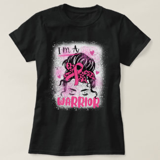 Camiseta Sou Uma Bruxa Desarrumada do Câncer de Mama