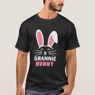 Camiseta Sou uma Bunny Vovó Festa Feliz de Páscoa Membro da