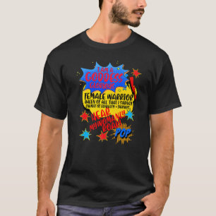Camiseta Sou Uma Deusa Gloriosa Guerreira Feminina Ouvindo