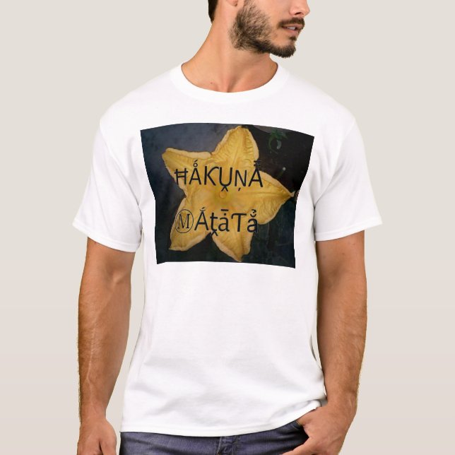 Camiseta Sou uma estrela dentro. (Frente)