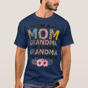 Camiseta Sou uma Excelente Mãe Avó Nada me assusta Mães