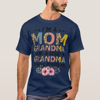 Camiseta Sou uma Excelente Mãe Avó Nada me assusta Mães 