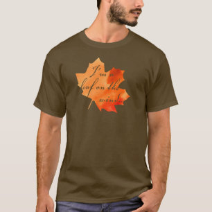 Camiseta Sou uma Folha no Vento