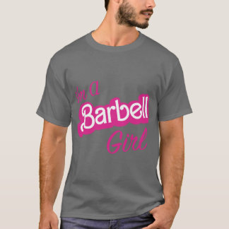 Camiseta Sou uma garota halterofilista presente