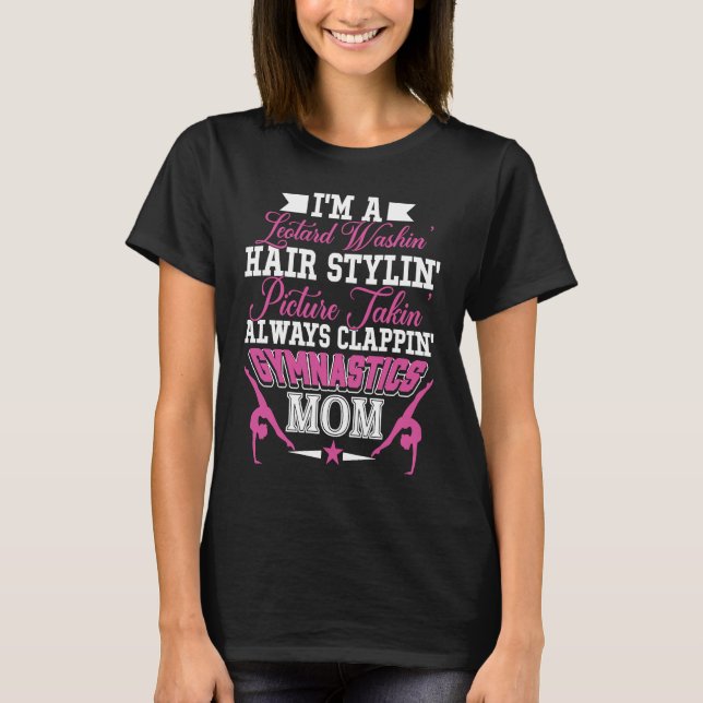 Camiseta Sou uma ginástica Mãe Dia de as mães Engraçado (Frente)