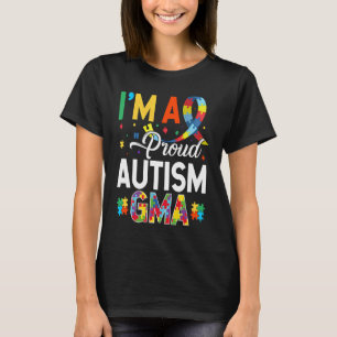 Camiseta Sou uma Gma Orgulhosa do Autismo Correspondente ao