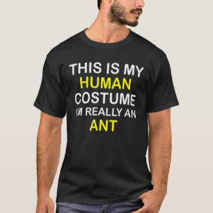 Camiseta Sou Uma Ideia De Figurino De Ant Halloween