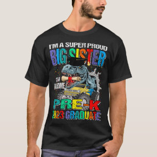 Camiseta Sou uma Irmã Grande Muito Orgulhosa De Um Adorável