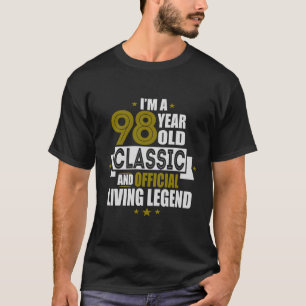 Camiseta Sou Uma Lenda 98 E Oficial Vivendo