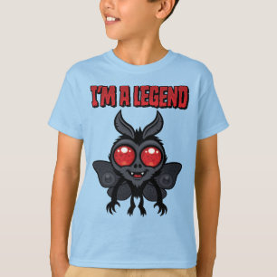 Camiseta Sou Uma Lenda - Mothman Assustadoramente Fofo