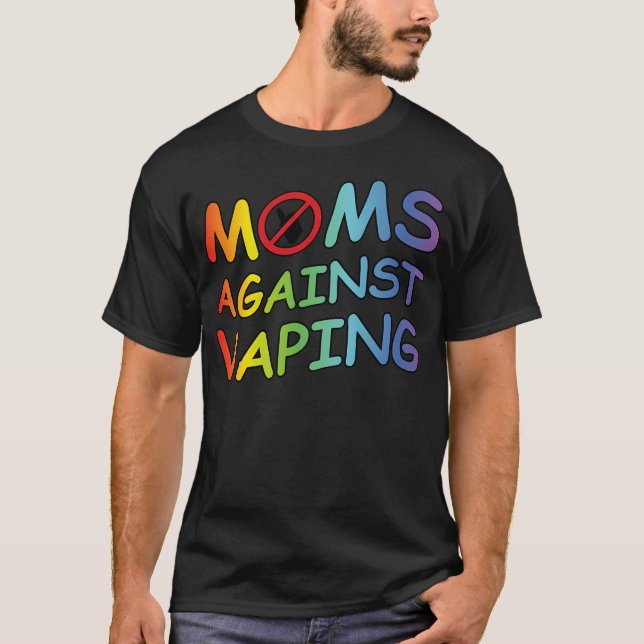 Camiseta Sou Uma Mãe Contra Vaping (Frente)