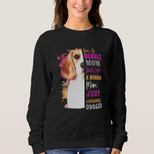 Camiseta Sou uma mãe de Beagle como uma mãe normal só que m