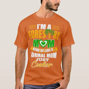 Camiseta Sou uma mãe florestal como uma Mãe mais fria