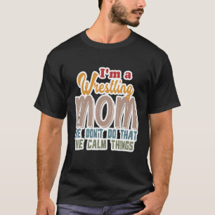 Camiseta Sou uma mãe Luta Não fazemos isso tranquilo 1