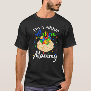 Camiseta Sou uma Mamãe Autismo Orgulhosa Autismo Autismo Co