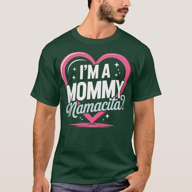 Camiseta Sou uma Mamãe Mamacita Engraçado Huda Amor Inspiro (Frente)