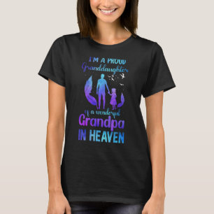 Camiseta Sou Uma neta Orgulhosa Para Um Avô Maravilhoso