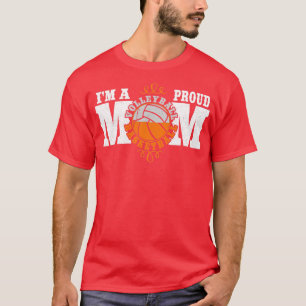 Camiseta Sou uma orgulhosa mãe de basquete vôlei combinado